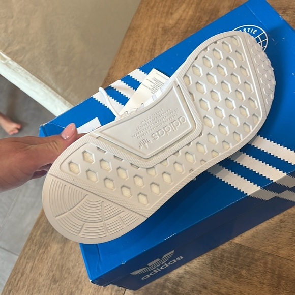 NWT Adidas NMD WHITE - Picture 3 of 5